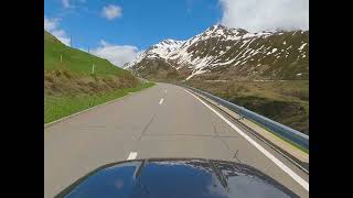 Switzerland  Oberalp Pass 4K [upl. by Ahteral]