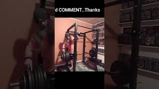 600lb BarBell Shrugs For Fun 8 29 24 [upl. by Atnuahc]