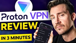 ProtonVPN review  Solving Proton VPN in 3 minutes Is It GOOD [upl. by Strang931]