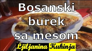 Bosanski burek sa mesomBosnian burek with meat [upl. by Forrest]