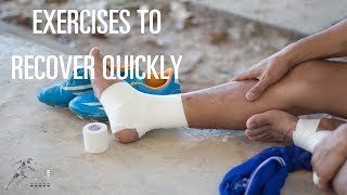 Exercises for an ankle sprain to help you recover quickly [upl. by Chien]