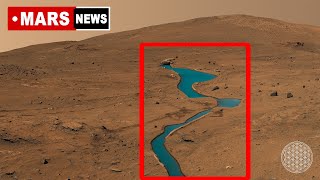 NASA Mars Rover Discovers Lake on Mars Curiositys Stunning 360° Panorama in 4K [upl. by Idnis325]