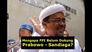 Habib Rizieq Serukan Anggotanya Diam Dukungan untuk Prabowo Batal [upl. by Zena]