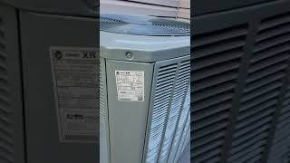 Trane XR16 16 seer Air conditioning installation The Heating NinjaAC Ninja [upl. by Inalan405]