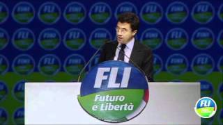 Italo Bocchino  Futuro e Libertà Milano 110211 13 [upl. by Nothgiel]