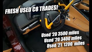 USED CORVETTE PRICE DROP FRESH C8 TRADES WITH RICK CONTI [upl. by Rattray687]