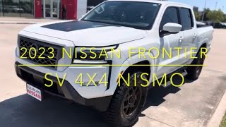 2023 Nissan Frontier SV 4x4 NISMO [upl. by Ainesej356]