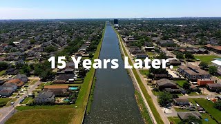 New Orleans Levee System Aerial Video Tour [upl. by Ocicnarf]