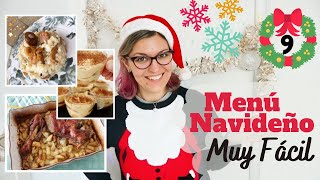 MENÚ NAVIDEÑO FÁCIL Recetas para Hacer en NAVIDAD [upl. by Rebeka]