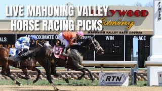 Live Mahoning Valley Horse Racing Picks [upl. by Karlie]