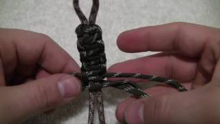 How To Tie a Paracord Survival Bracelet [upl. by Annaitsirk]