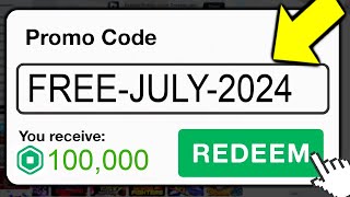 This SECRET Promo Code Gives FREE ROBUX Roblox July 2024 [upl. by Harbird]