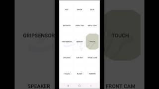 touch test in samsungShorts YouTubeShorts ShortVideosViralVideos TrendingNow [upl. by Inalaek]