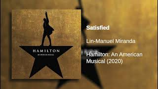 Satisfied  Hamilton LIVE Original Broadway Cast [upl. by Goldston473]