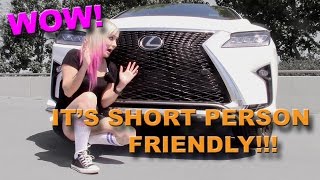 SUVs From a Short Girls Perspective  LEXUS RX350 FSPORT [upl. by Nywg231]