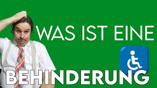 Was ist eine Behinderung [upl. by Ainahtan715]