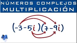 Multiplicación de números complejos  Ejemplo 1 [upl. by Gennie]