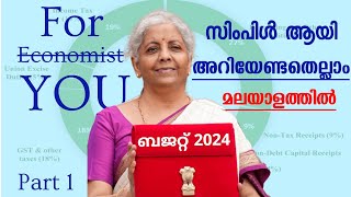 Budget 2024 നമ്മൾ അറിയേണ്ടതെല്ലാം Part 1  Union budget 2024  Indian Economy [upl. by Angeli]