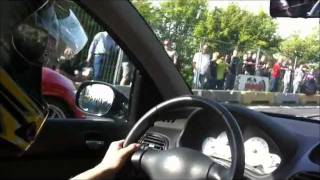 peugeot 206 gti vs honda civic type R [upl. by Idnam510]