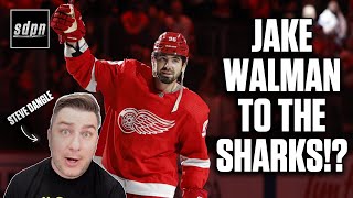 Instant Analysis  Red Wings Trade Walman To SharksAnother Move Coming [upl. by Nnylidnarb]