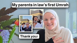 UMRAH and I met my parents in law for the FIRST time 🥺🕋 [upl. by Akinet377]