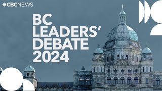 BC Leaders’ Debate 2024 [upl. by Notlimah234]