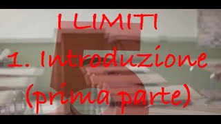 1 I Limiti  introduzione prima parte [upl. by Auroora560]