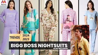 Unlock the World of Stylish Nightwear with Myntras Haul [upl. by Niraa616]