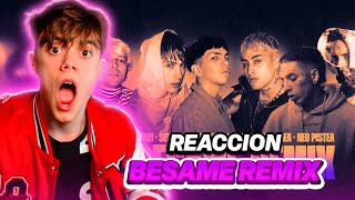 REACCIÓN A BESAME REMIX  BHAVI SEVEN KAYNE MILO J TIAGO PZK KHEA NEO PISTEA [upl. by Atsirak]