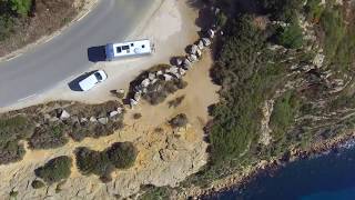 Route des cretes Cassis  La Ciotat  DJI phantom [upl. by Alyag]