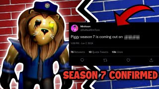 PIGGY SEASON 7 CONFIRMED  PIGGY NEWS 🗞️ [upl. by Laynad669]