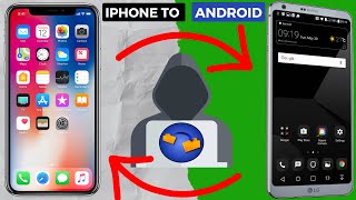 iPhone to Android How to Transfer Data EASY STEPS [upl. by Nnylcaj]