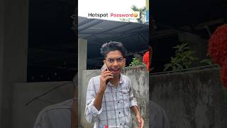 Hotspot password🤣 comedy assamesememes funny trending [upl. by Ailatan]