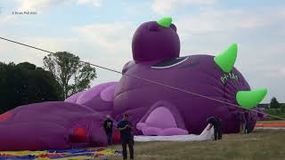 Ballonfestival Hardenberg  Ter Steege Ballonfestival Hot Air Balloons Luchtballonnen 24 Juni 2023 [upl. by Walburga]