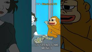 When Bitcoin hits all time high 💵📈 crypto memes trading [upl. by Cissiee]