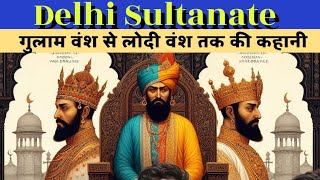 The Story of the Delhi Sultanate  Slave Dynasty to Lodhi Dynasty [upl. by Rudiger878]