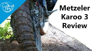 Tire review Metzler Karoo 3 on a KTM 790 adventure r [upl. by Aneekan]