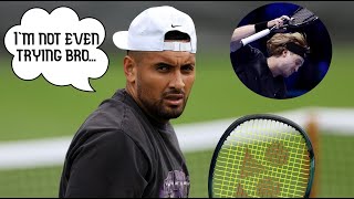 The Day Nick Kyrgios Completely DESTROYED A Top 10 Tennis Player NO MERCY [upl. by Miguel937]