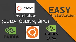 Installing Cuda Cudnn Pytorch with GPU in Ubuntu 2004  Rocket Systems [upl. by Nadaba]