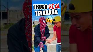 TODOS QUIEREN APRENDER EL TRUCO DE LA TELARAÑA REAL 😱 [upl. by Wolk]