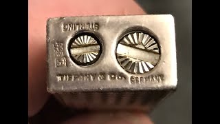 Vintage TIFFANY amp Co GERMANY STERLING Silver 925 TF KW Karl Wieden Butane Lighter [upl. by Ob]