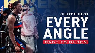 Relive Every Angle of Cade to Duren Clutch Play in OT  detroitpistons pistons nba [upl. by Vida]