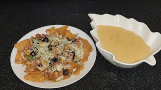 Loded Nachos With Cheese Sauce [upl. by Ralfston]