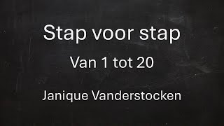 Stap voor stap van 1 tot 20 [upl. by Venn]