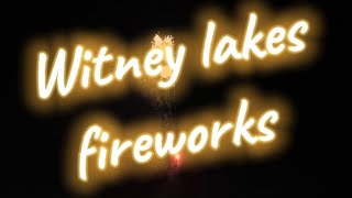 Fireworks at Witney lakes 2024 [upl. by Ettenahc]