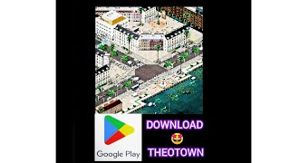 HOW to make Download in THEOTOWN download 🤩 IN play store Download theotown theotownindonesia [upl. by Airdnek]