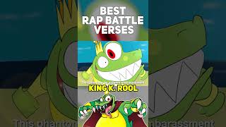 KING K ROOL PT 2 BEST RAP BATTLE VERSES shorts rapbattle spongebob nintendo [upl. by Neelrahs848]