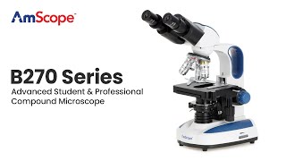 AmScope Advanced Student and Professional Compound Microscope [upl. by Auqinom]