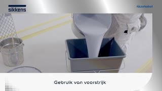 Gebruik van voorstrijk [upl. by Elsworth]