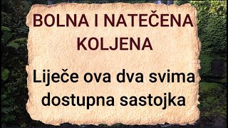 BOLNA I NATEČENA KOLJENA Postaće prošlost nakon što pomiješate ova dva svima dostupna sastojka [upl. by Chesney265]